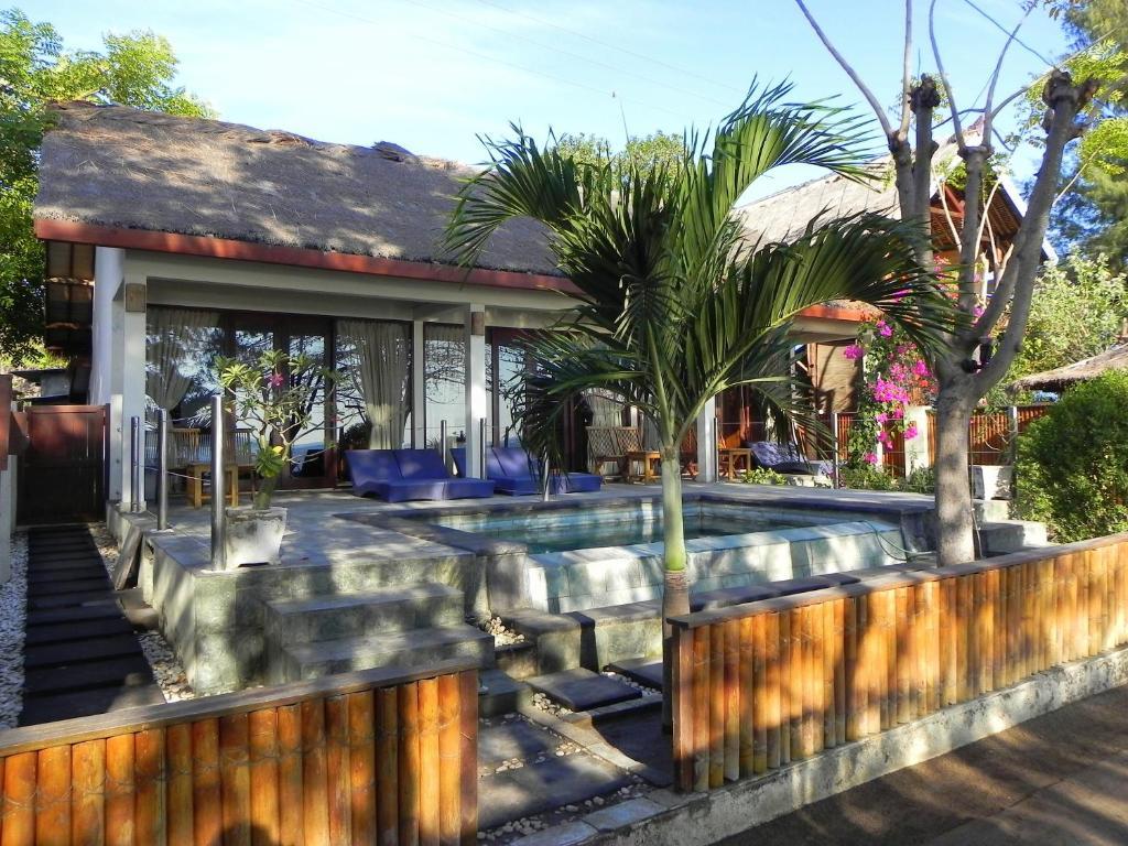 Hotel Kelapa Kecil Gili Trawangan Exterior foto